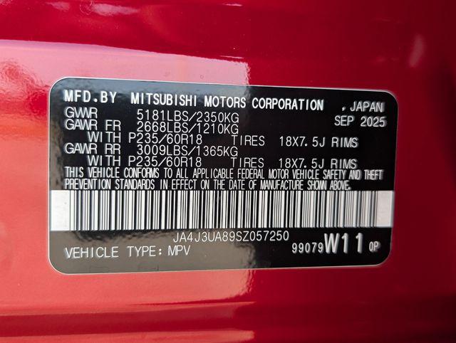 2025 Mitsubishi Outlander ES 2.5 2WD