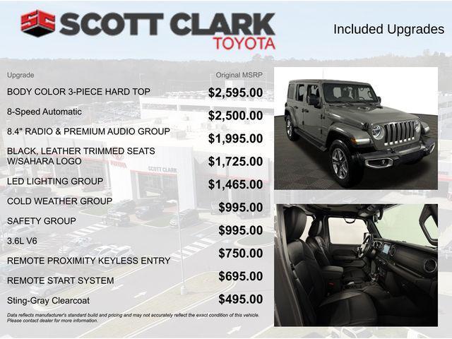 2021 Jeep Wrangler Unlimited Sahara 4x4 2021 Jeep Wrangler Unlimited Sahara 4x4