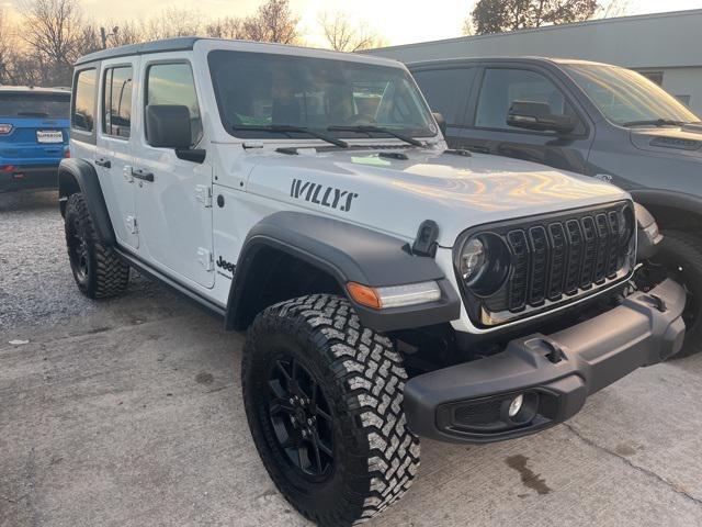2024 Jeep Wrangler 4-Door Willys 4x4 2024 Jeep Wrangler 4-Door Willys 4x4