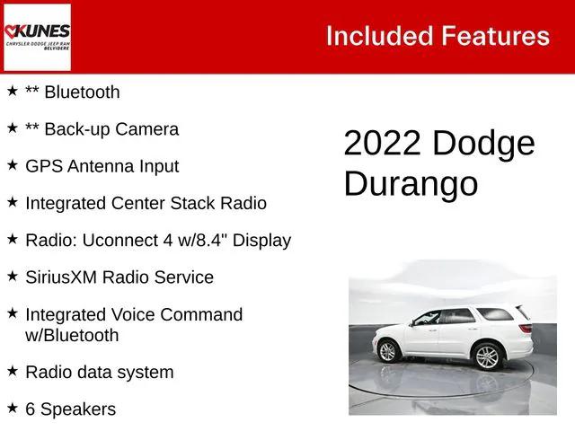 2022 Dodge Durango GT Plus AWD 2022 Dodge Durango GT Plus AWD