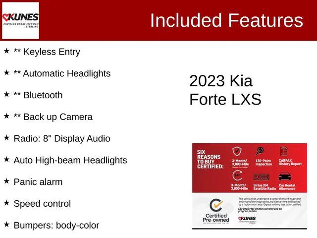2023 Kia Forte LXS