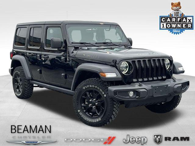 2021 Jeep Wrangler Unlimited Willys 4x4 2021 Jeep Wrangler Unlimited Willys 4x4