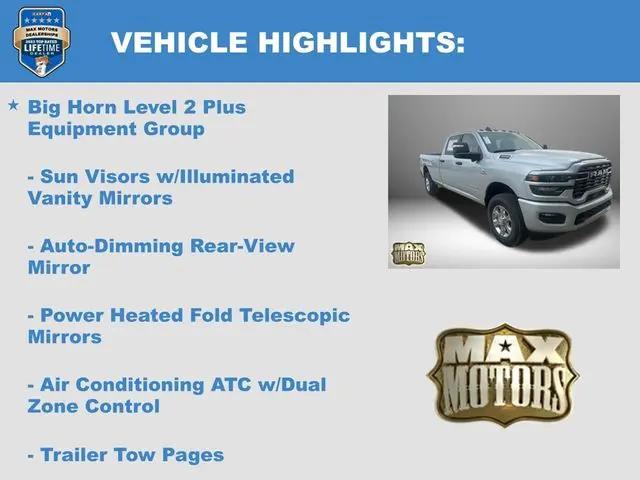 2026 Ram 3500 Big Horn Crew Cab 4x4 8' Box