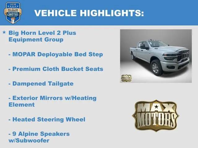 2026 Ram 3500 Big Horn Crew Cab 4x4 8' Box