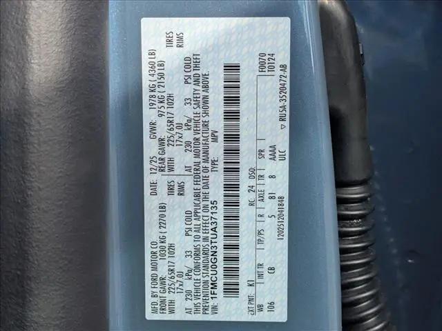 2026 Ford Escape Active