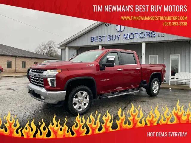 2022 Chevrolet Silverado 2500HD 4WD Crew Cab Standard Bed LTZ for sale in Hillsboro, OH