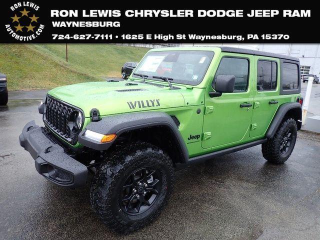 2026 Jeep Wrangler WRANGLER 4-DOOR WILLYS 2026 Jeep Wrangler WRANGLER 4-DOOR WILLYS