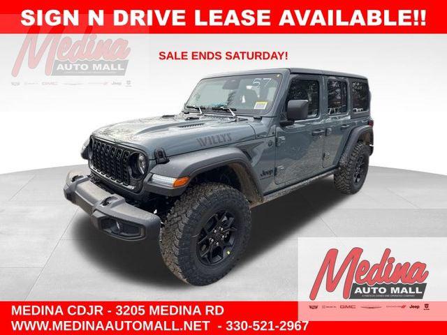 2026 Jeep Wrangler WRANGLER 4-DOOR WILLYS 2026 Jeep Wrangler WRANGLER 4-DOOR WILLYS