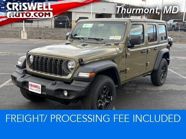 2026 Jeep Wrangler WRANGLER 4-DOOR SPORT 2026 Jeep Wrangler WRANGLER 4-DOOR SPORT