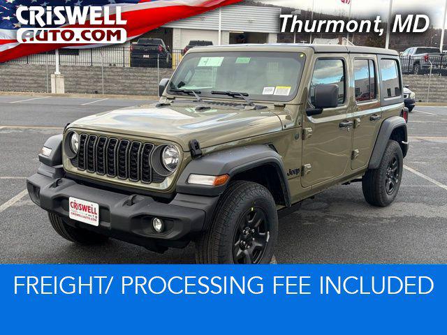 2026 Jeep Wrangler WRANGLER 4-DOOR SPORT 2026 Jeep Wrangler WRANGLER 4-DOOR SPORT