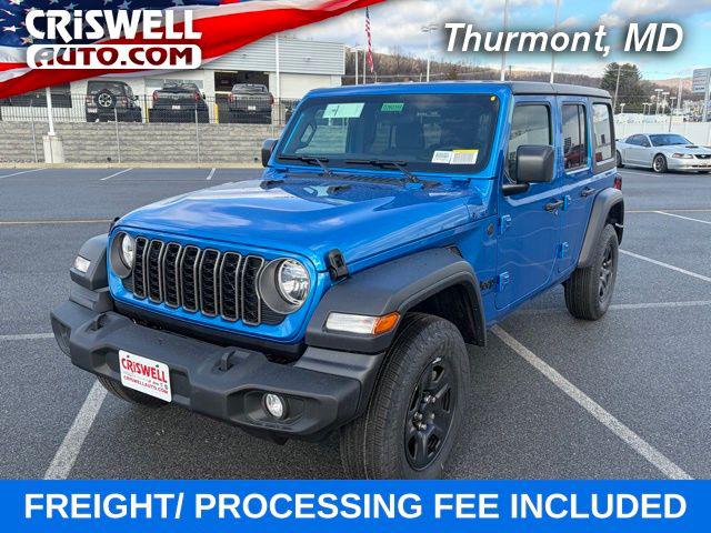 2026 Jeep Wrangler WRANGLER 4-DOOR SPORT 2026 Jeep Wrangler WRANGLER 4-DOOR SPORT