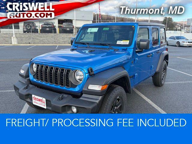 2026 Jeep Wrangler WRANGLER 4-DOOR SPORT 2026 Jeep Wrangler WRANGLER 4-DOOR SPORT