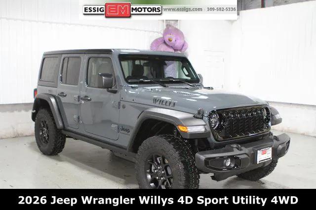 2026 Jeep Wrangler WRANGLER 4-DOOR WILLYS
