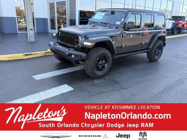 2026 Jeep Wrangler WRANGLER 4-DOOR WILLYS 2026 Jeep Wrangler WRANGLER 4-DOOR WILLYS