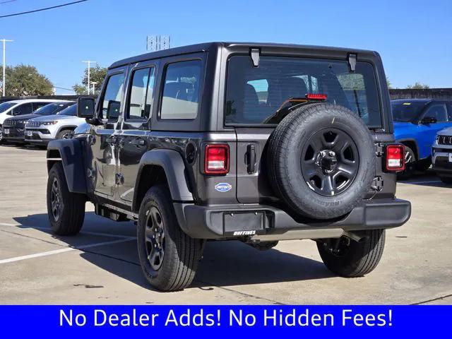2026 Jeep Wrangler WRANGLER 4-DOOR SPORT 2026 Jeep Wrangler WRANGLER 4-DOOR SPORT