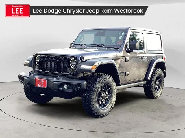 2026 Jeep Wrangler 2-Door Willys 4x4 for sale in Westbrook, ME
