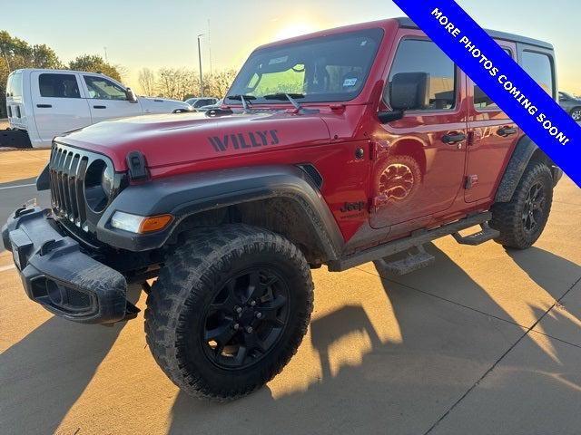 2021 Jeep Wrangler Unlimited Willys Sport 4x4 2021 Jeep Wrangler Unlimited Willys Sport 4x4