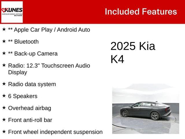 2025 Kia K4 LXS 2025 Kia K4 LXS