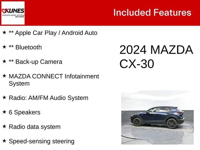 2024 Mazda CX-30 2.5 S Select Sport 2024 Mazda CX-30 2.5 S Select Sport