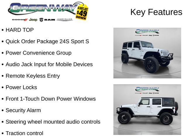 2018 Jeep Wrangler JK Unlimited Sport S 4x4 2018 Jeep Wrangler JK Unlimited Sport S 4x4