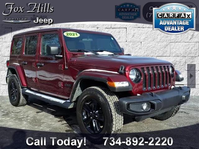 2021 Jeep Wrangler Unlimited Sahara Altitude 4x4 2021 Jeep Wrangler Unlimited Sahara Altitude 4x4
