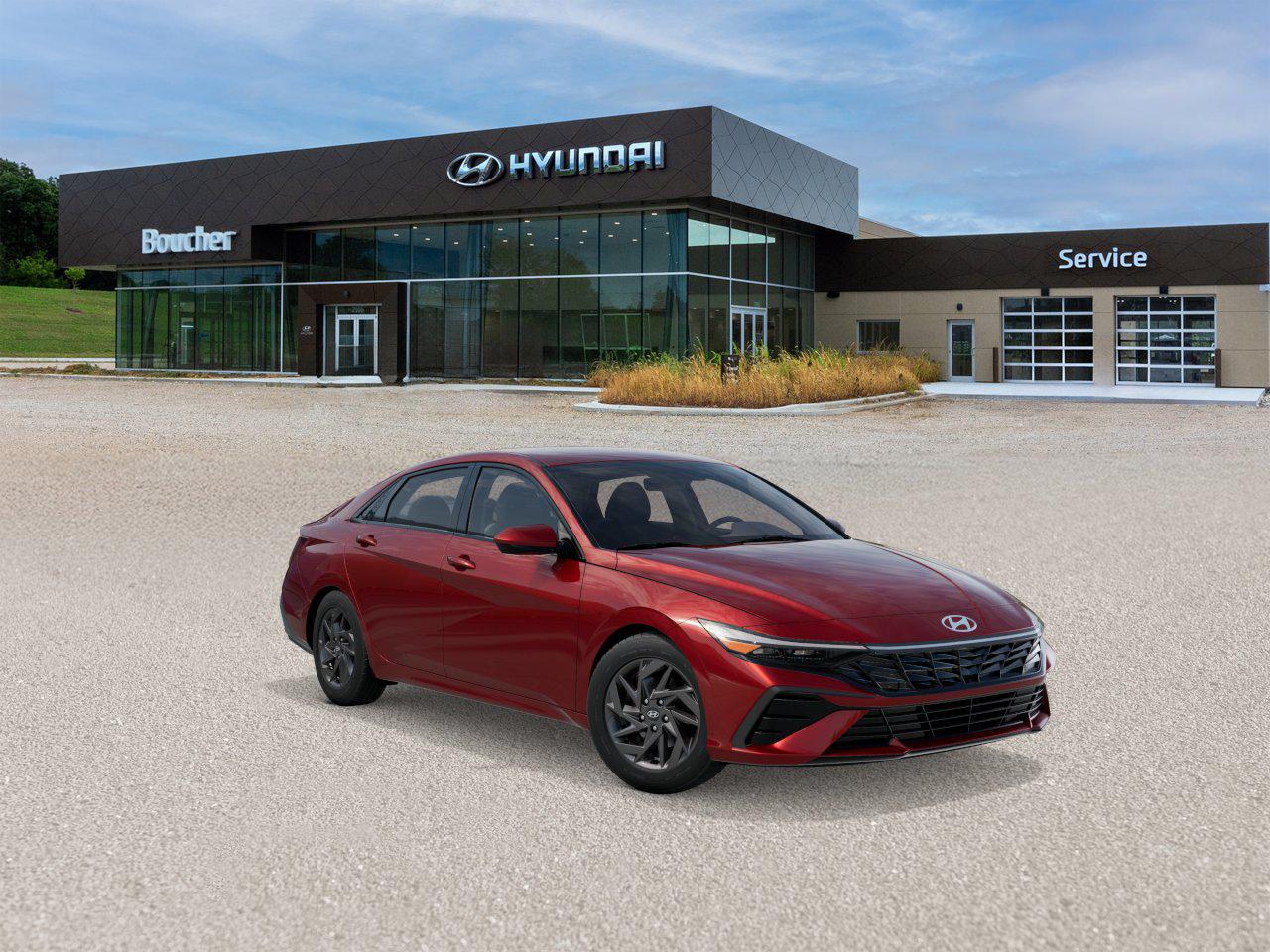 2026 Hyundai Elantra Hybrid Blue photo 2