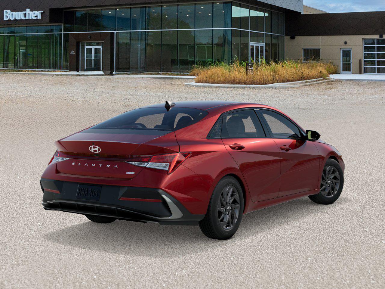 2026 Hyundai Elantra Hybrid Blue photo 4