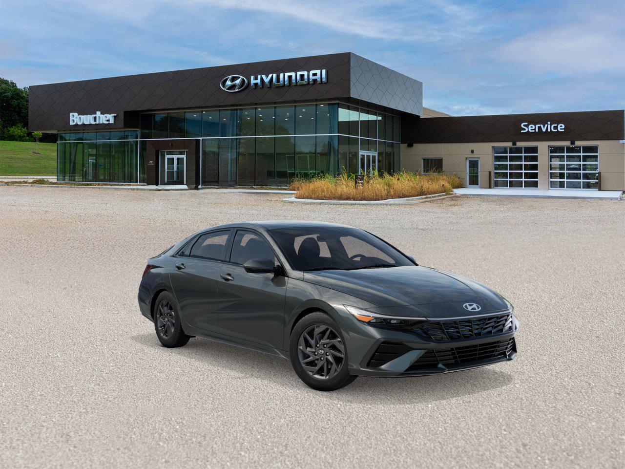 2026 Hyundai Elantra Hybrid Blue photo 2