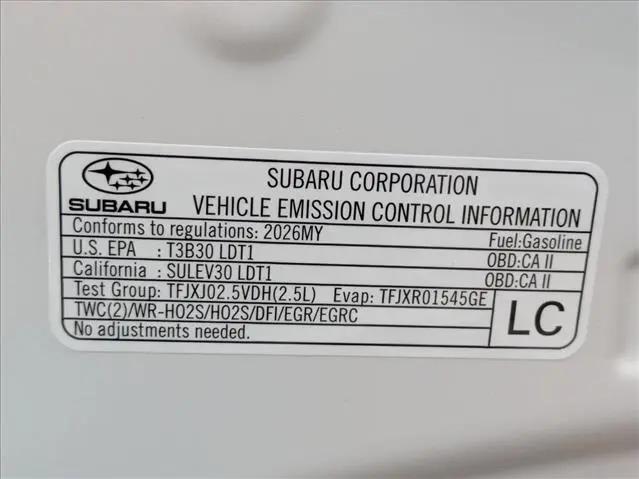 2026 Subaru Crosstrek Sport