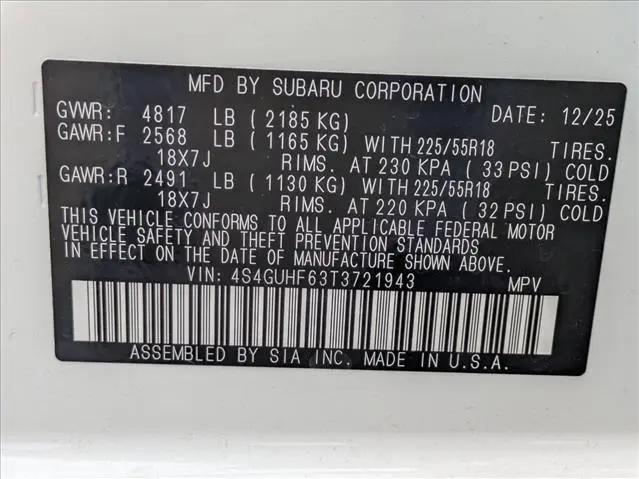 2026 Subaru Crosstrek Sport