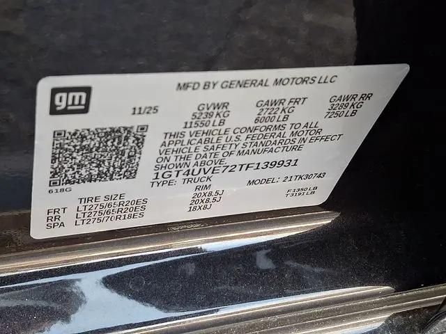 2026 GMC Sierra 3500HD Crew Cab, Long Bed, AT4, 4WD