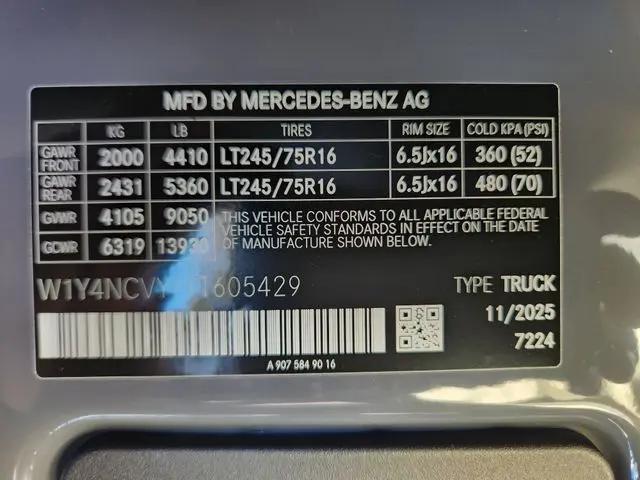 2026 Mercedes-Benz Sprinter 2500 High Roof 4-Cyl Diesel HO