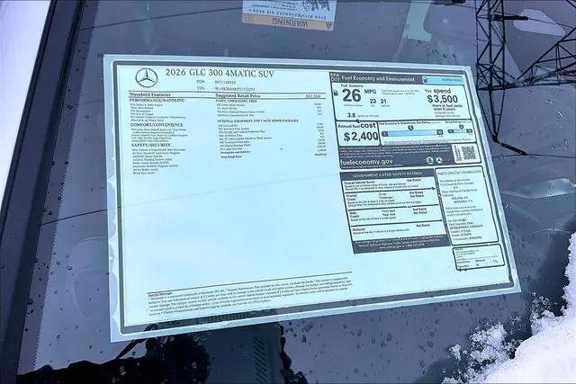 2026 Mercedes-Benz GLC GLC 300
