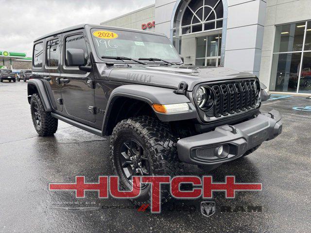 2024 Jeep Wrangler 4-Door Willys 4x4