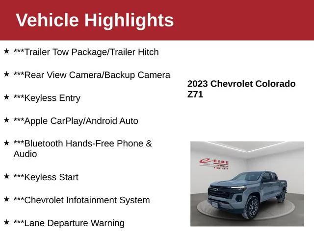 2023 Chevrolet Colorado 4WD Crew Cab Short Box Z71