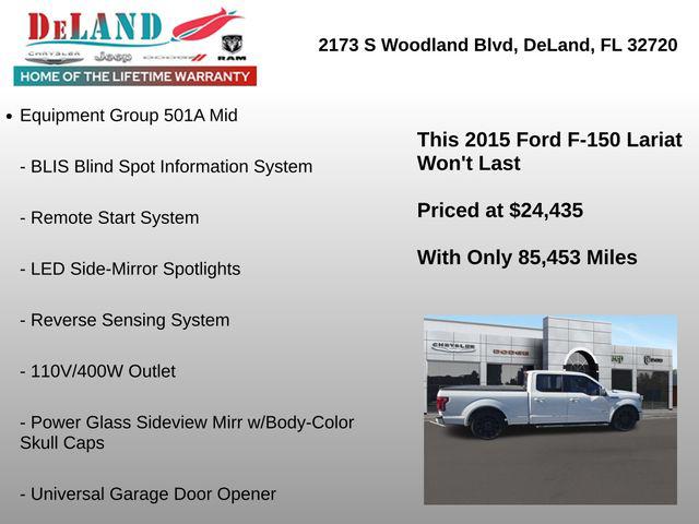 2015 Ford F-150 LARIAT 2015 Ford F-150 LARIAT