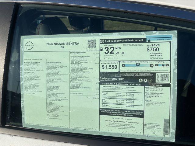 2026 Nissan Sentra SR