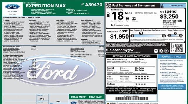 2022 Ford Expedition Limited MAX