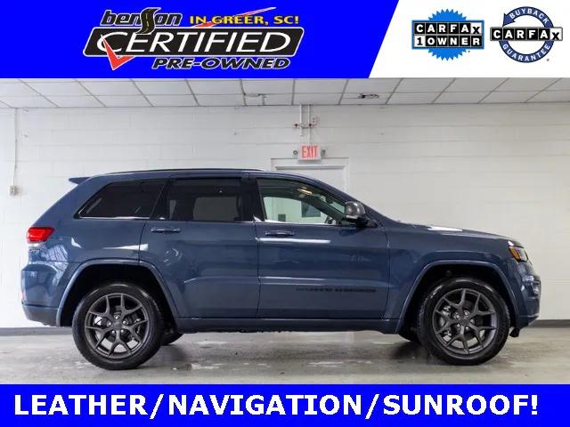 2021 Jeep Grand Cherokee 80th Anniversary 4X4 2021 Jeep Grand Cherokee 80th Anniversary 4X4