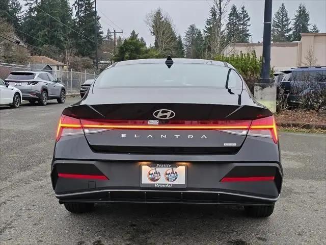 2026 Hyundai Elantra Hybrid Blue