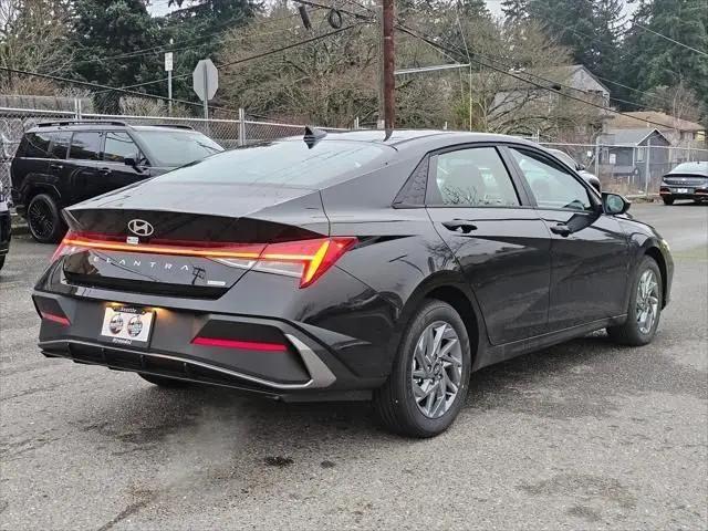 2026 Hyundai Elantra Hybrid Blue