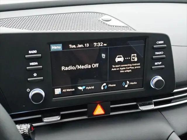 2026 Hyundai Elantra Hybrid Blue