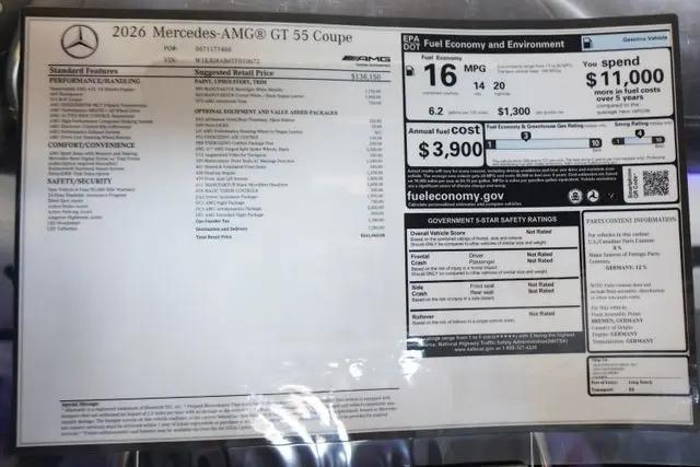 2026 Mercedes-Benz AMG GT 55 AMG GT 55