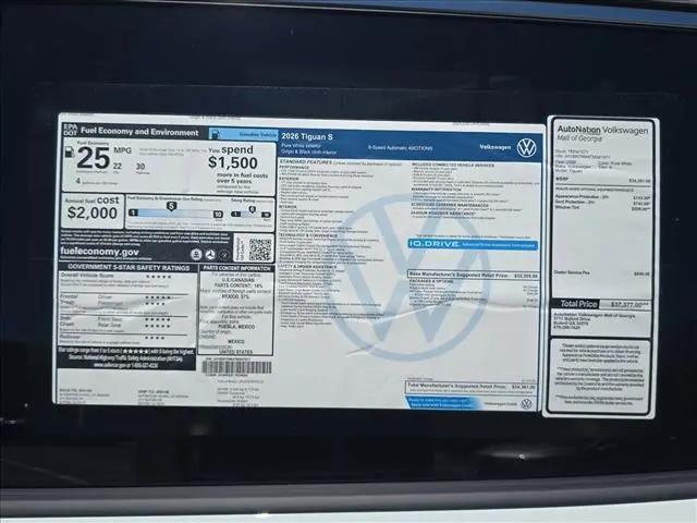 2026 Volkswagen Tiguan S