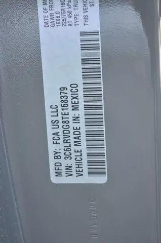 2026 Ram ProMaster 2500 Cargo Van Tradesman High Roof 159" WB w/Pass Seat