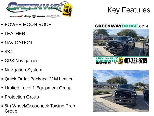 2021 RAM 3500 Limited Mega Cab 4x4 64 Box 2021 RAM 3500 Limited Mega Cab 4x4 64 Box