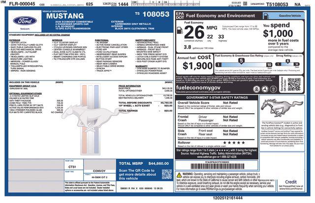 2026 Ford Mustang EcoBoost