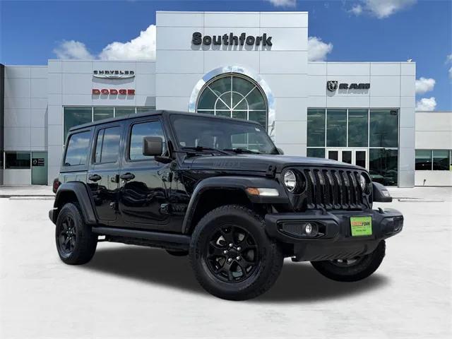 2020 Jeep Wrangler Unlimited Willys Sport 4X4 2020 Jeep Wrangler Unlimited Willys Sport 4X4