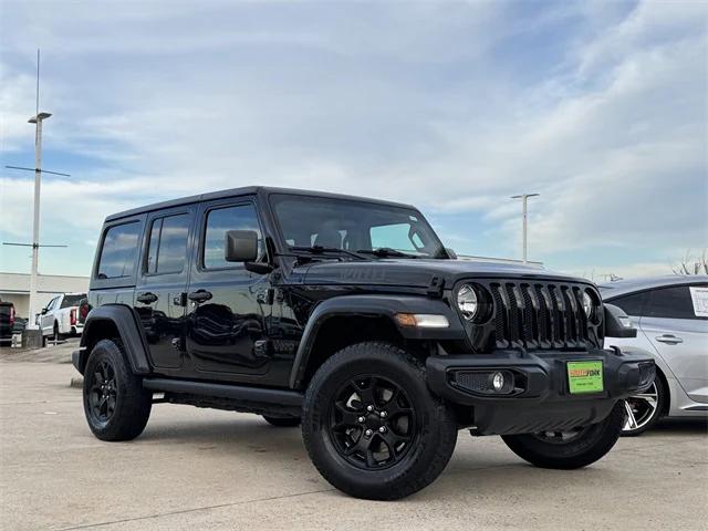 2020 Jeep Wrangler Unlimited Willys Sport 4X4 2020 Jeep Wrangler Unlimited Willys Sport 4X4