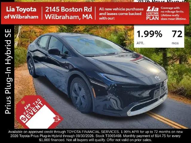 2026 Toyota Prius Plug-In SE for sale in Wilbraham, MA